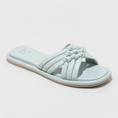 Women's Dulce Padded Knot Slide Sandals - A New Day™