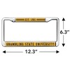 Grambling State University School Logo Full Size Standard License Plate Metal Frame - 4 of 4