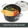 All-Clad HA1 Hard Anodized Nonstick Stockpot, Multi-Pot with Strainer 6 Quart - 3 of 4