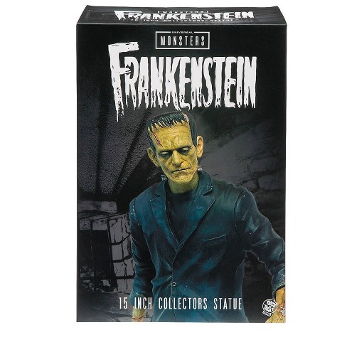 Trick or Treat Studios Universal Monsters Frankenstein Statue Halloween Decoration - 15 in - Black - image 1 of 1