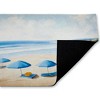 Stupell Industries Summer Umbrella Beach Day Printed Outdoor Door Mat, design by Kim Allen, 18"x30" - 2 of 4