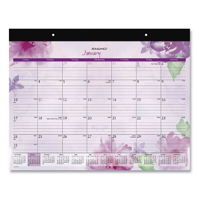 AT-A-GLANCE Beautiful Day Desk Pad 21.75 x 17 Assorted 2022 SK38704