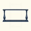 KIGFTSOD Vintage Sofa Table Console Table with Luxurious Pine Veneer and Elegance Vase-Leg Design for Living Room Study Room Entryway Bedroom - 3 of 4