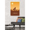 Trends International Star Wars: The Mandalorian - Mando and The Child At Dusk Framed Wall Poster Prints - 2 of 4