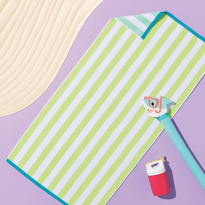 XL Reversible Towel Green/Aqua - Sun Squad - Thumbnail 3