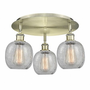 Belfast - 3 Light Flush Mount In Industrial Style-9.5 Inches Tall and 17.75 Inches Wide - 1 of 1