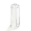 K-Cliffs Cotton Pad Holder Clear Makeup Remover Round Dispenser Acrylic Cosmetic Storage Plastic Brush Container - 4 of 4