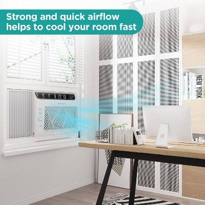 White 5,000 BTU Window Air Conditioner with Mechanical Controls