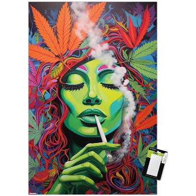 Trends International Ray Heere - Marijuana Popart 2 Unframed Wall Poster Prints