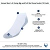 Hanes Men's X-Temp Big and Tall No Show Socks (12 Pack) - 3 of 4