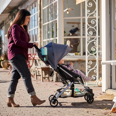 Safety 1st Easy-Fold Compact Gray and Black Stroller