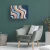 Trademark Fine Art - Elena Ristova  blue rust 61 Canvas Art - 3 of 4