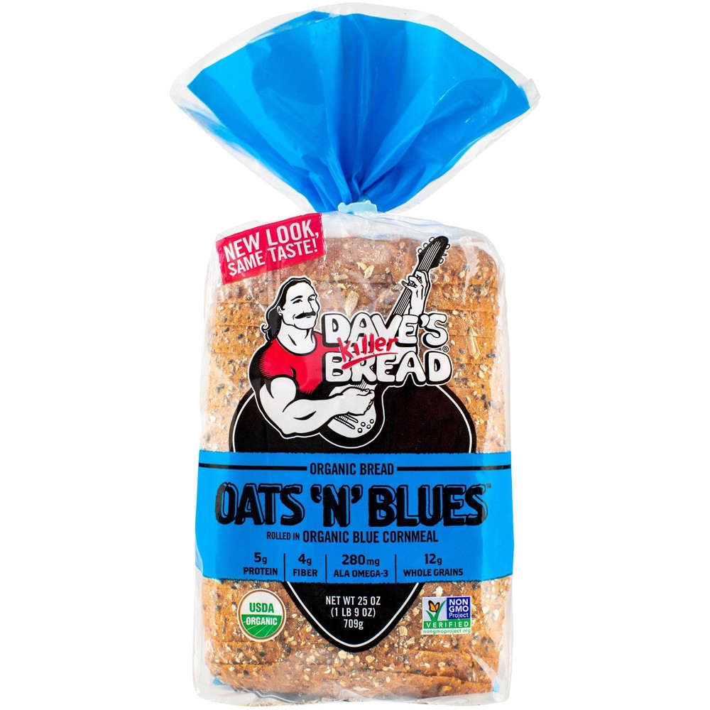 UPC 013764027015 product image for Dave's Killer Bread Organic Blues Bread - 17 oz | upcitemdb.com