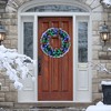 Northlight Multi-Function Color Changing Fiber Optic Artificial Pine Christmas Wreath - 24" - image 2 of 4