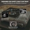 GasOne 15,000 BTU Portable Butane Camping Stove with Case: Automatic Ignition, Precise Heat Control - Camping & Tailgating and Outdoor Cooking - 3 of 4