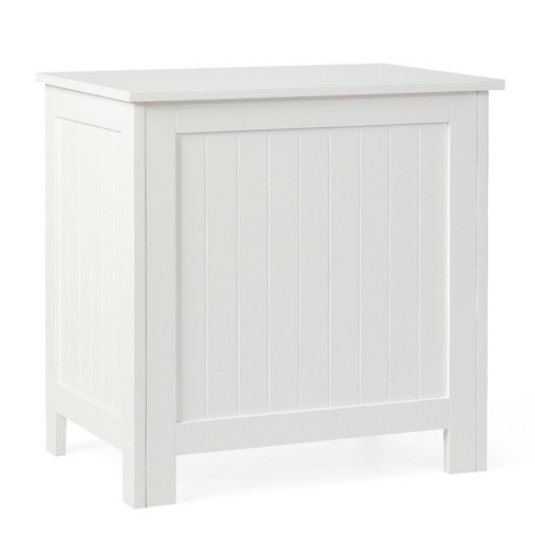 YOFE White Wooden Storage Organizing Kids Toy Box/Bench/Chest with Safety  Hinged Lid for Ages 3+ Children CamyWE-GI35863W808-SE01 - The Home Depot