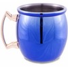 Pavilion Gift Company - Aquaholic - 2 oz Stainless Steel Moscow Mule Shot - Drinkware - 3 of 4