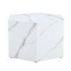 NicBex Modern Minimalist Hexagonal Coffee Table for Living Room,Set of 1/2,On-Trend Accent Table MDF End Table,Geometric Design - 4 of 4