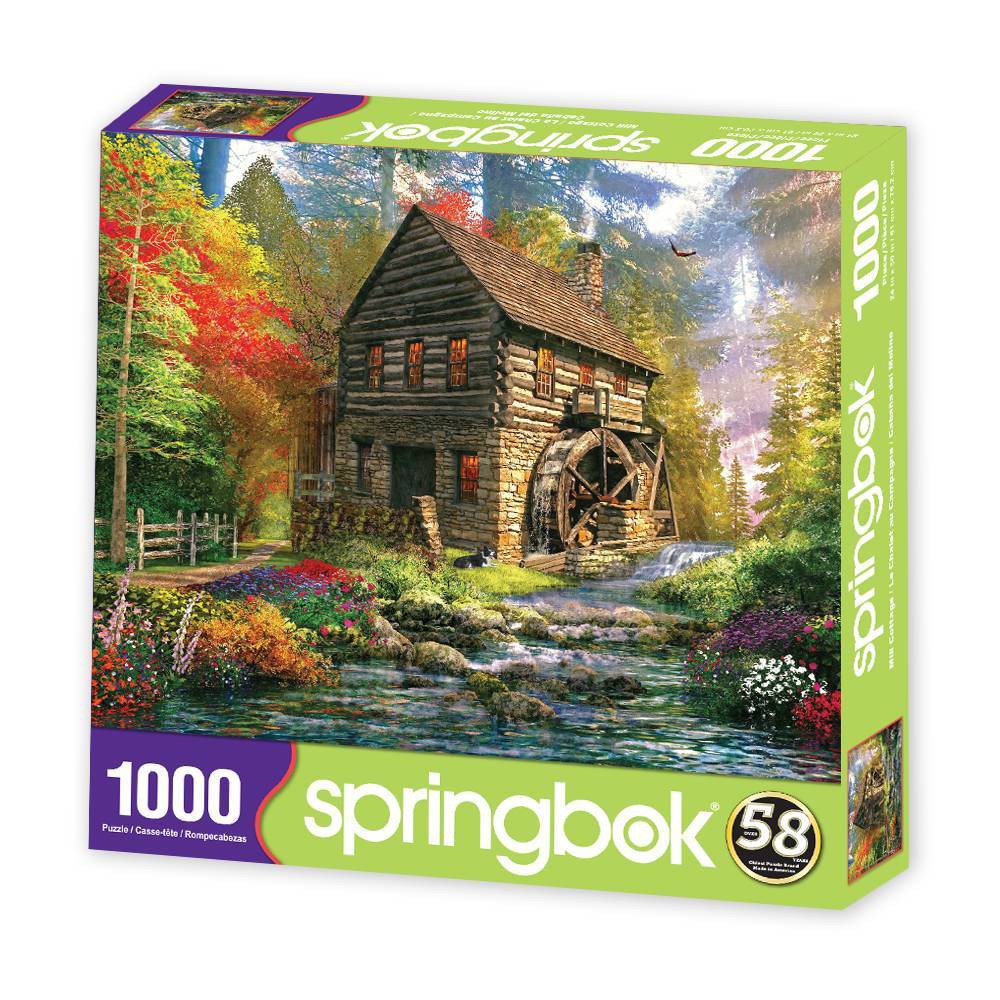 Photos - Jigsaw Puzzle / Mosaic Springbok Mill Cottage Jigsaw Puzzle - 1000pc 