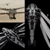 LEGO Icons Dune Atreides Royal Ornithopter Build and Display Set 10327 - 3 of 4