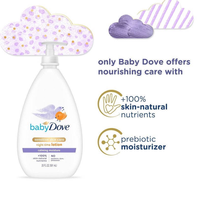 Baby Dove Calming Nights Lotion - 20oz, 6 of 14