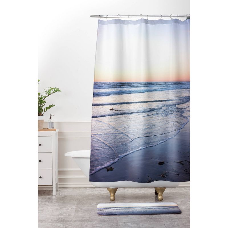 Sun Down Shower Curtain Blue - Deny Designs, 4 of 7