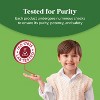 Kids Multivtamins Gummies, Assorted Fruit Flavors, Nature's Craft, 120ct - 4 of 4