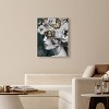Art Remedy Hidden Golden Butterflies in Emerald Gold Fashion Wall Art Framed - 2 of 4