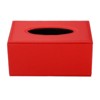 Unique Bargains Rectangle PVC Leather Waterproof Tissue Box Cover for Countertop - 3 of 4