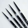 Silver Brush Black Velvet Small Round Brushes, Set of 4 - 4 of 4