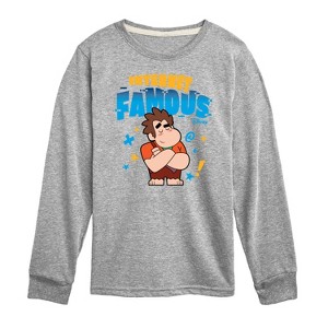 Boys' - Disney - Internet Famous Long Sleeve Graphic T-Shirt - 1 of 3