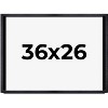 PosterPalooza | Shadow Box 1" Depth Black Picture Frame - UV Acrylic, Backing Board, Hanging Hardware - 2 of 4