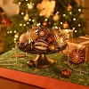 Aoibox 60pcs Bronze Copper Brown Gold Shatterproof Christmas Tree Ornaments Assorted Shapes for Autumn Harvest Thanksgiving Decor - 4 of 4