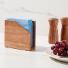 Wood Napkin Holder Black - Threshold™ : Target