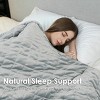 Costway 15lbs/20lbs Weighted Blanket Twin/Full Size 100% Cotton w/ Super Soft Crystal Cover - 2 of 4