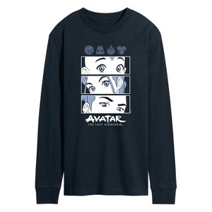 Men's - Avatar: The Last Airbender - Airbenders Long Sleeve Graphic T-Shirt - 1 of 4