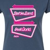 Women's - Barbie - Barbieland Real World This Way Signs Fitted Graphic T-Shirt - 2 of 3
