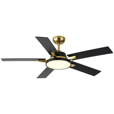 Bella Depot 52" Modern Ceiling Fan with LED Light