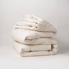CosmoLiving by Cosmopolitan Queen Organic Cotton Prime Feather Comforter: Hypoallergenic, Woven, RDS Certified - 4 of 4