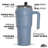 Hydrapeak Roadster 40oz Stainless Steel Tumbler Double Wall Vacuum Insulated Water Bottle With Handle & 2 in 1 Straw Lid - 2 of 4