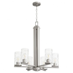 Quorum Lighting Steinway 6 - Light Chandelier in  Satin Nickel - 1 of 1