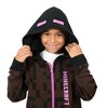 Minecraft Enderman Boy's Long Sleeve Cosplay Zip-Up Hoodie - 4 of 4