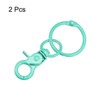 Unique Bargains DIY Craft Key Organization Lobster Claw Lanyard Swivel Clasps 2 Pcs - 3 of 4