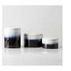Mark & Day Senovo 6"H x 5"W x 5"D, 5"H x 6"W x 6"D, 3"H x 5"W x 5"D Modern Navy Decorative Jars - 2 of 4