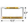 Adelphi University Mascot Full Size Standard License Plate Metal Frame - 4 of 4