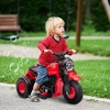 Qaba Ride on Motorcycle, 6V Ride on Bubble Car, 3 Wheeled 2 MPH Electric Motorcycle for Kids w/ LED Headlight, Music, Forward & Reserve - 3 of 4