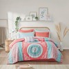JUJABU Boho Comforter Set with Bed Sheets - 2 of 4