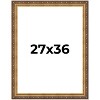 PosterPalooza | Museum Gold Picture Frame - UV Acrylic, Foam Board Backing, Hanging Hardware - 2 of 4