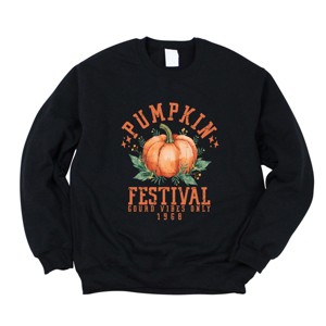 Simply Sage Market Pumpkin Festival Gourd Vibes Sweatshirt - 1 of 4
