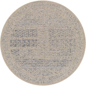 Mark & Day Veenhof Woven Indoor Area Rugs Dark Blue - 1 of 4